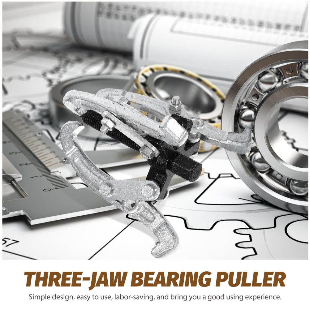 Automotive Bearing Pullers Three-claw Puller] Adjustable Steel Pulling
