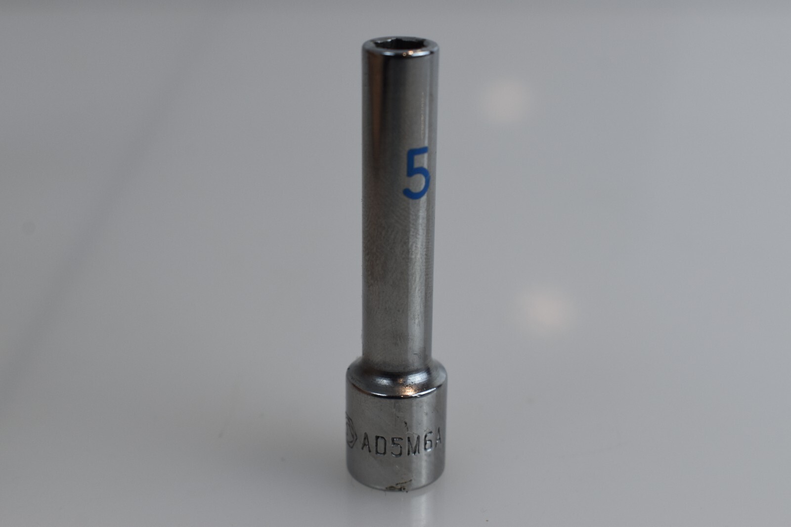Matco Tools AD5M6A 5mm Metric Deep Socket 1/4″ Drive 6 Point Chrome Finish
