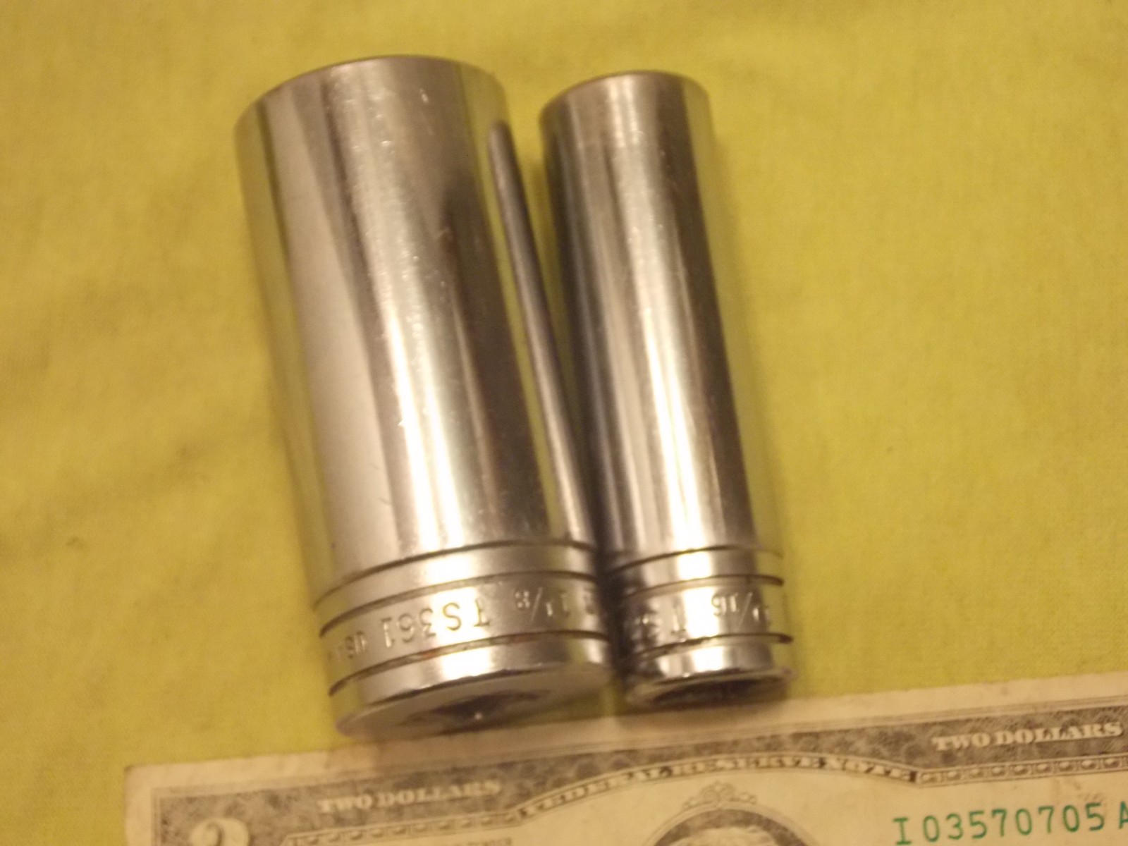 Snap-on TS361 1/2″ Drive 1-1/8 6-Point Deep Socket TS221 11/16 FREE Ship After1