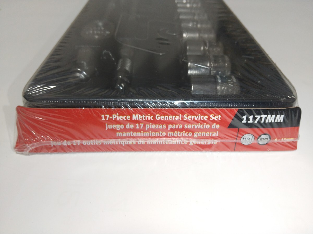 Snap-on 117TMM 1/4″ Drive 17pc Metric Socket & Ratchet Set Unused NEW
