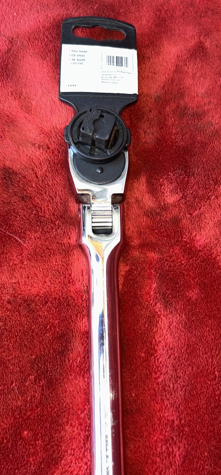 Klutch 24” Flex Head Ratchet 1/2” Drive Item #52277 Brand New Long Handle