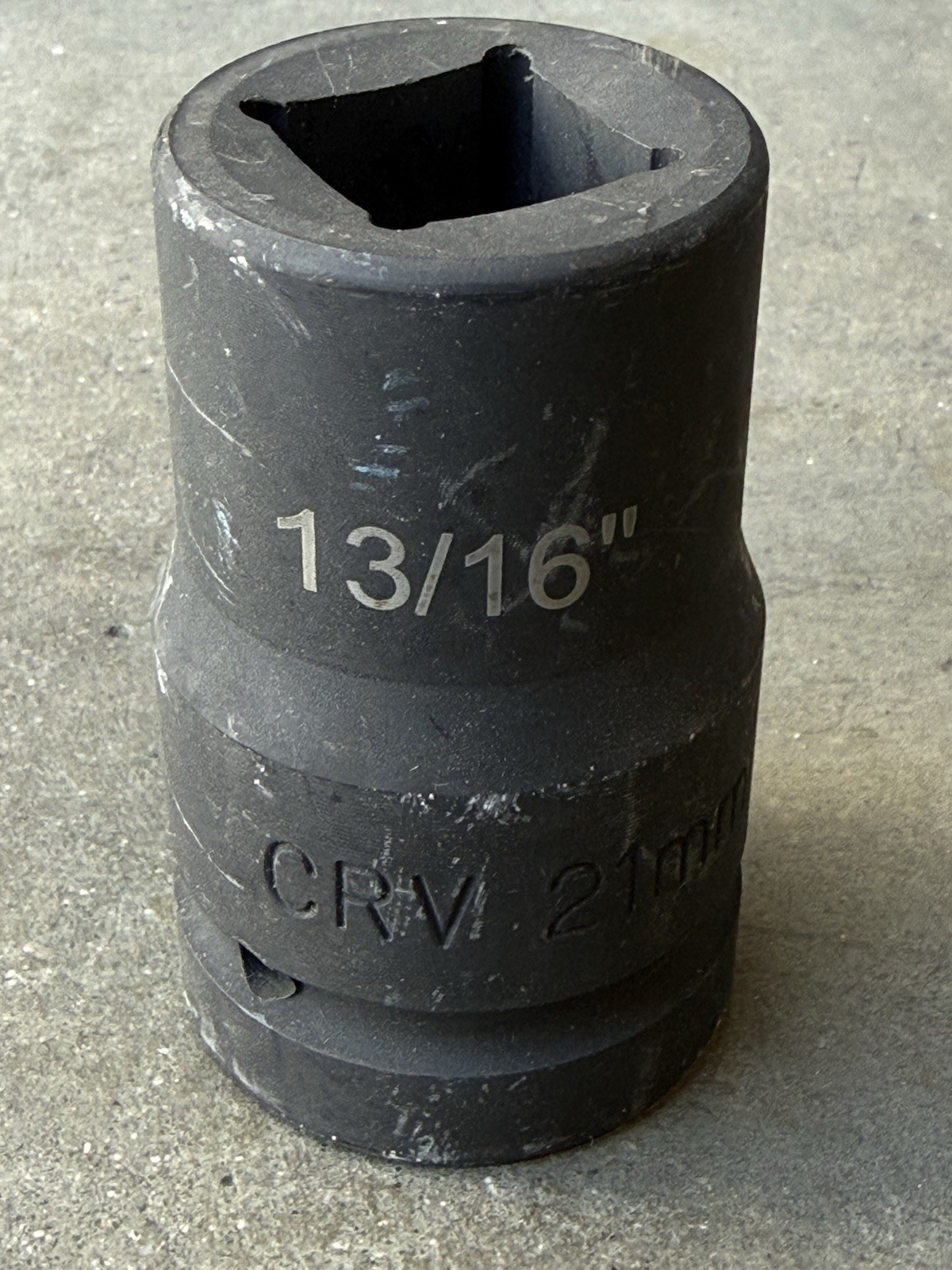 3pcs 1″ DR. Semi Truck Budd Wheel 21mm (13/16”) 4 point Impact Socket Set Cr-V