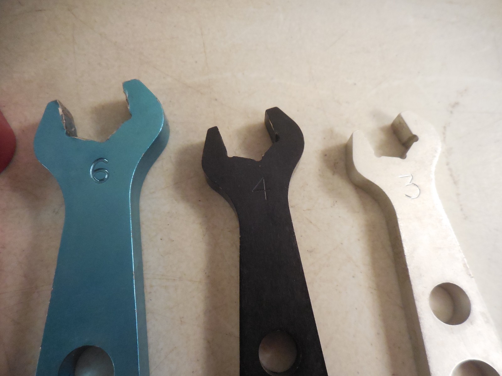 Summit Racing AN WRENCHES Machined Aluminum AN-3 – AN-20 Anodized PRE-OWNED* AN8