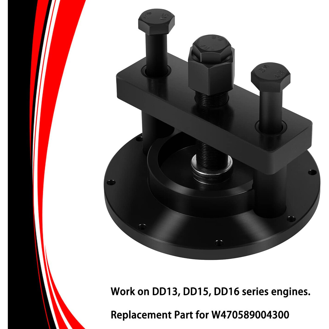 For TOOLS W470589004300 Detroit DD13 DD15 Rear Crankshaft Seal Remover Installer