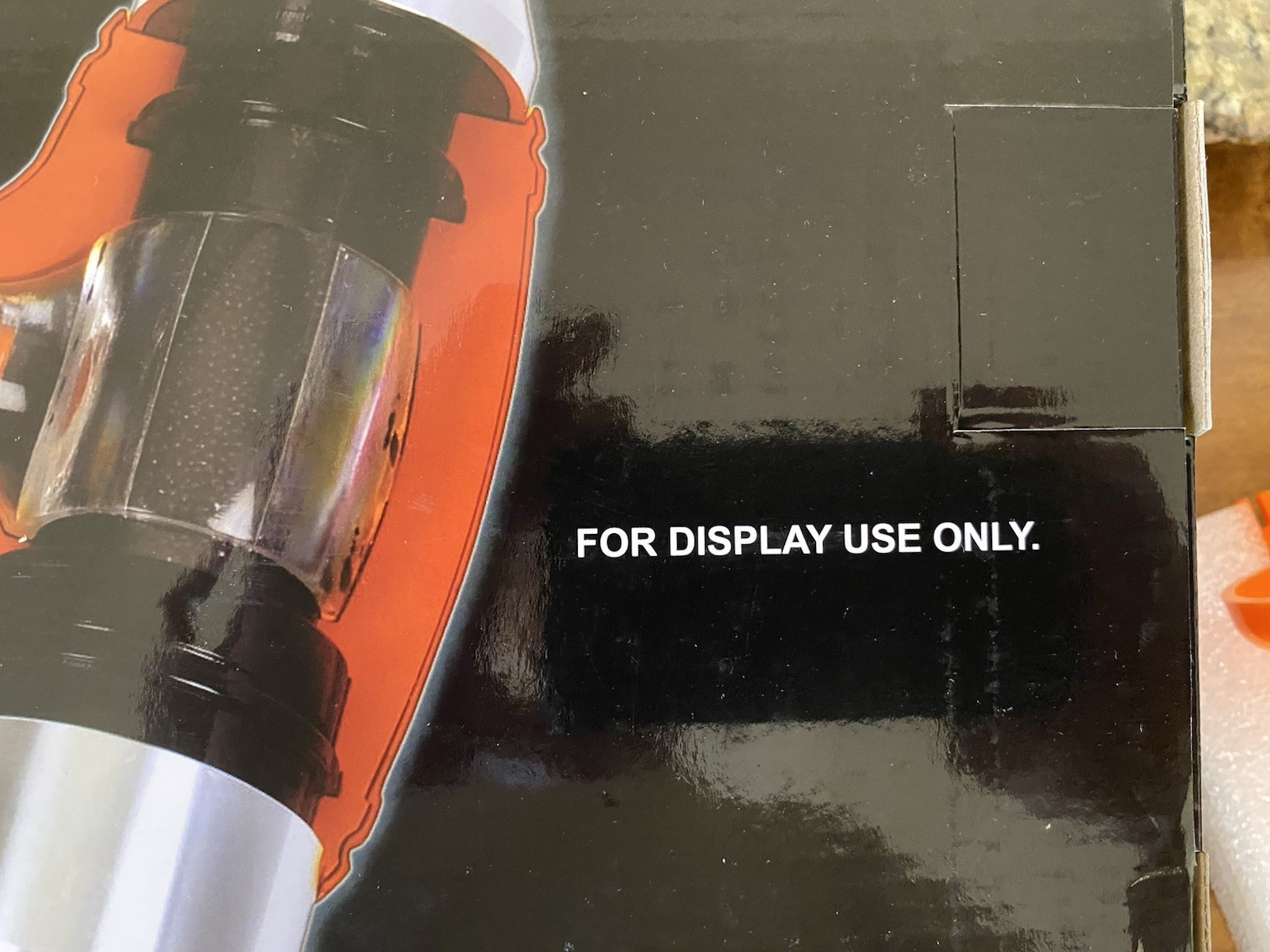orange huge large 24 demo display promotion tool SNAP ON HBBD24 BALL PEEN HAMMER