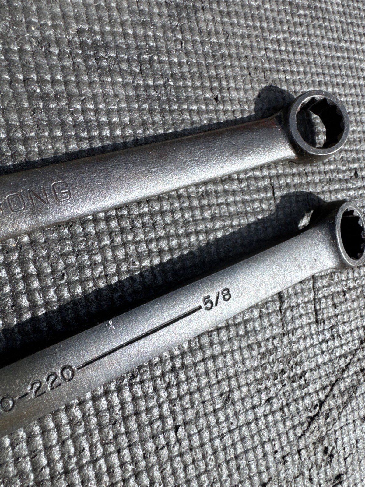 (2) ARMSTRONG Tools USA 5/8” Demo COMBINATION WRENCH 10 INCHES LONG 30-220
