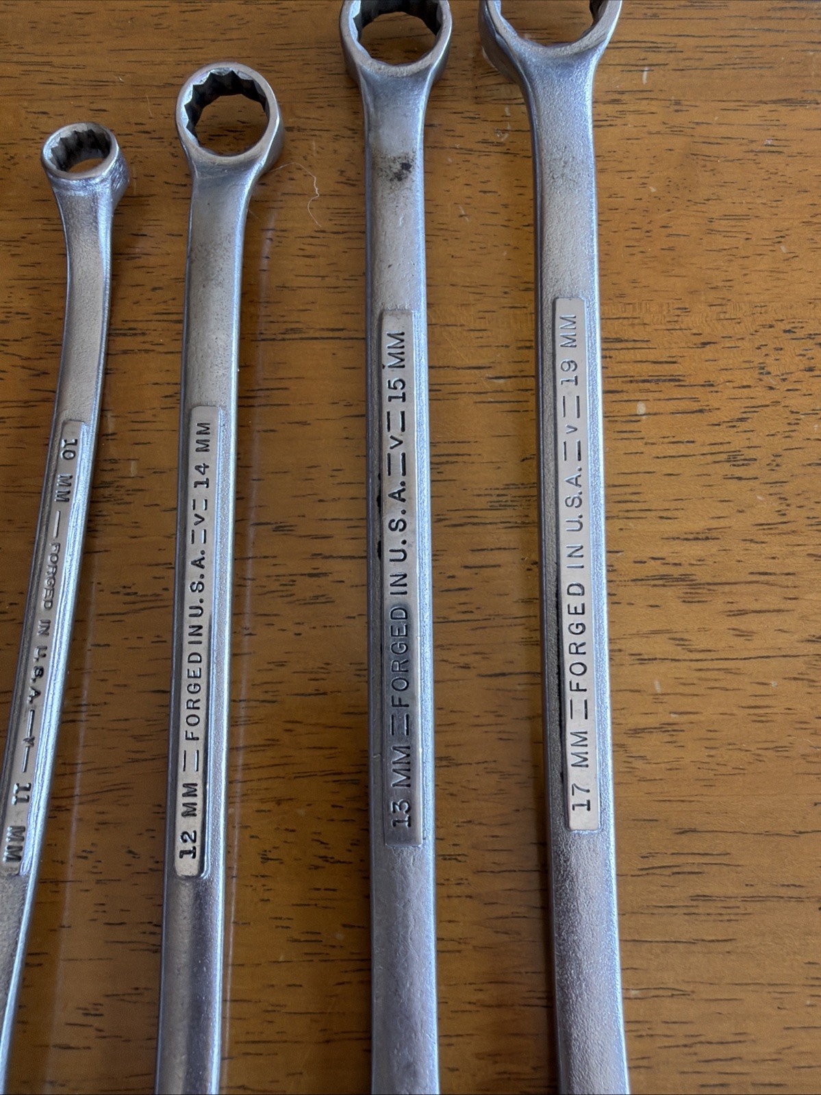 Craftsman 8 Pc Metric Double Box End 12Pt Wrenches -V- Series USA See Photos