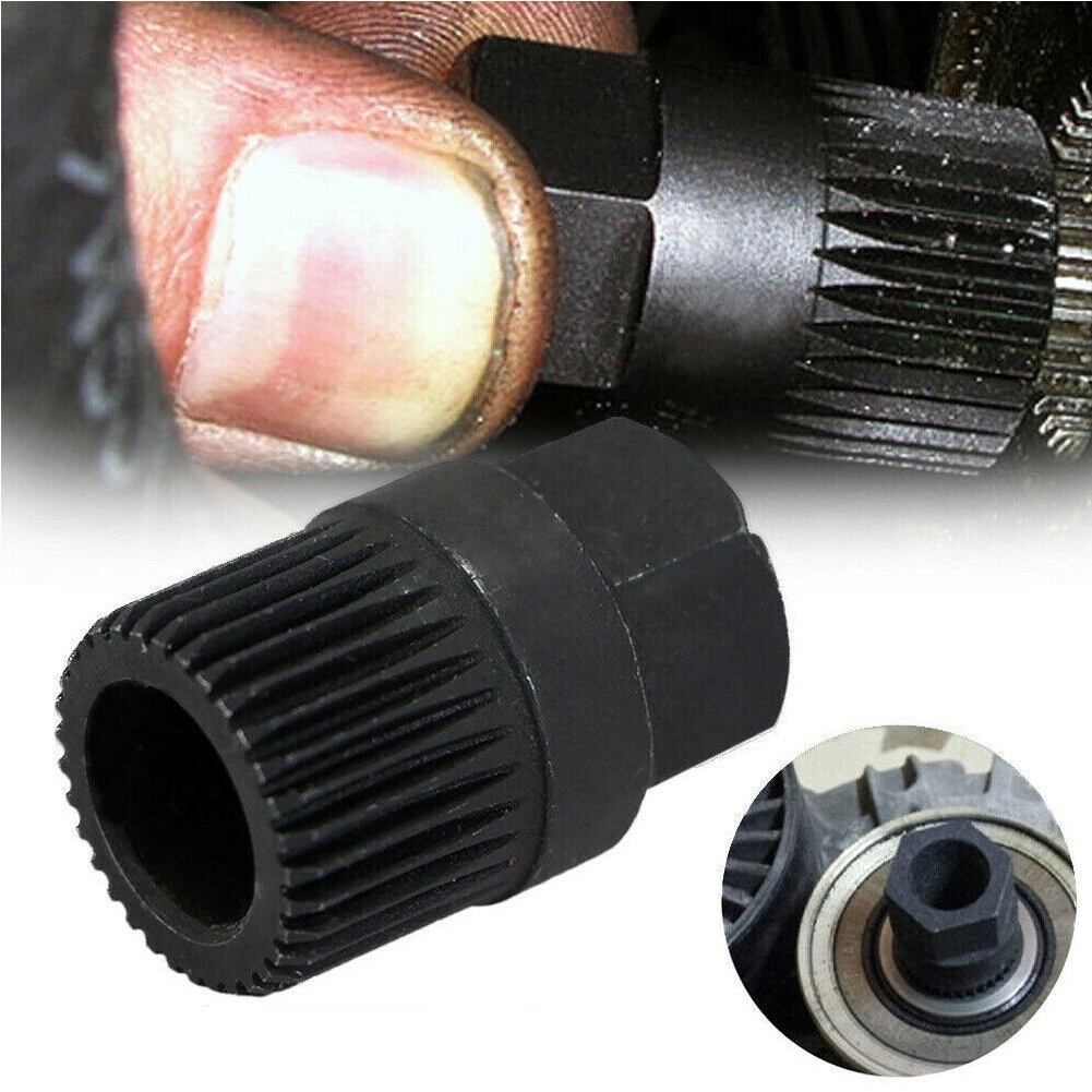 Pulley Removal Tool 1Pieces 33 Tooth Alternator Approx.17*33*30mm Clutch