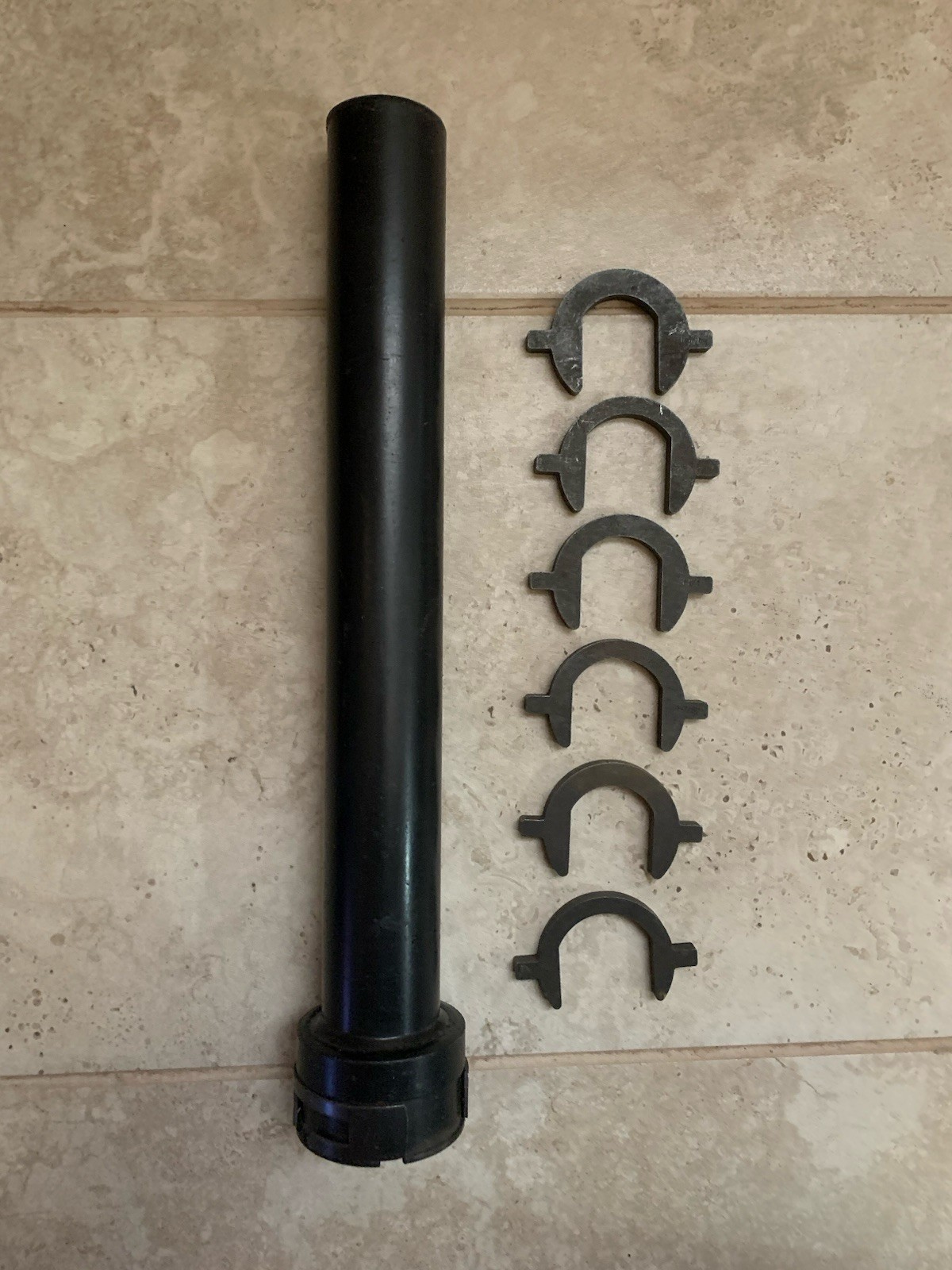 Matco Tools Inner Tie Rod Tool w/6 Crows Feet 33.6mm, 13/16, 11/4, 1-7/16, 15/16