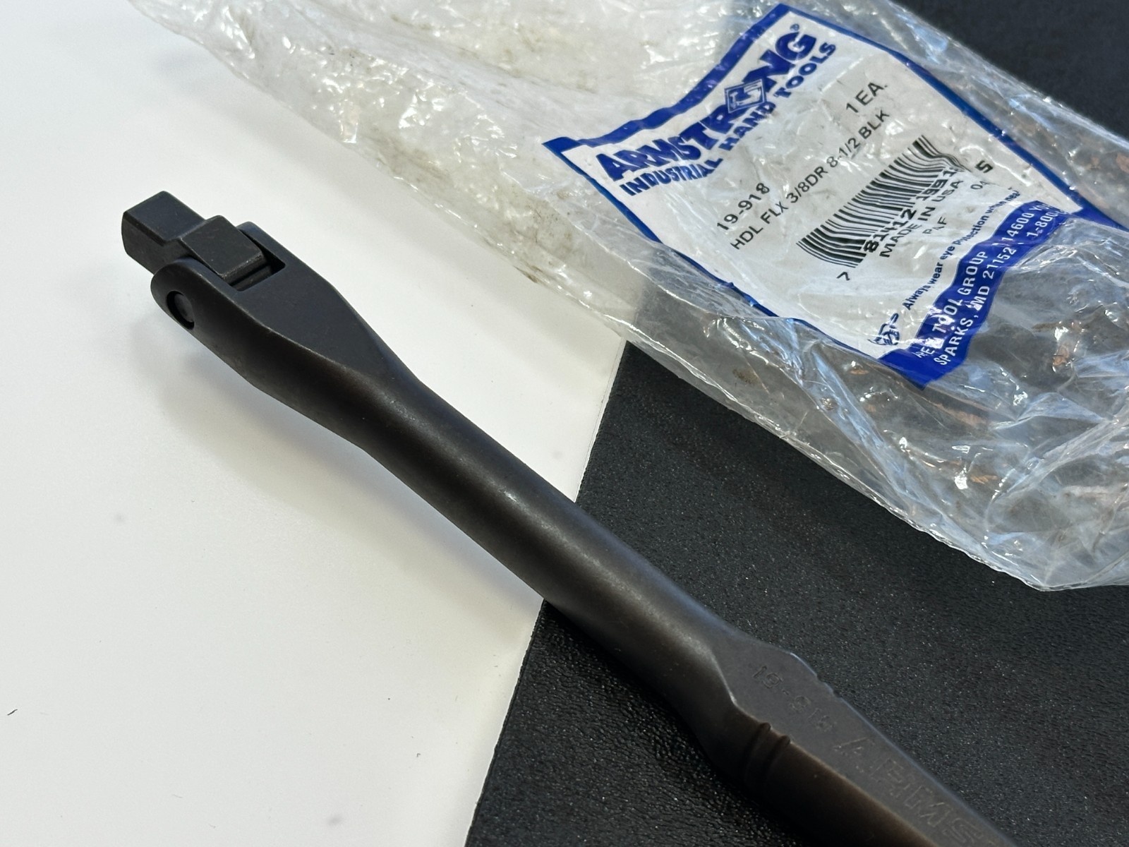NEW Armstrong Tools USA 19-918 Black Industrial Finish Breaker Bar, 3/8″ Drive