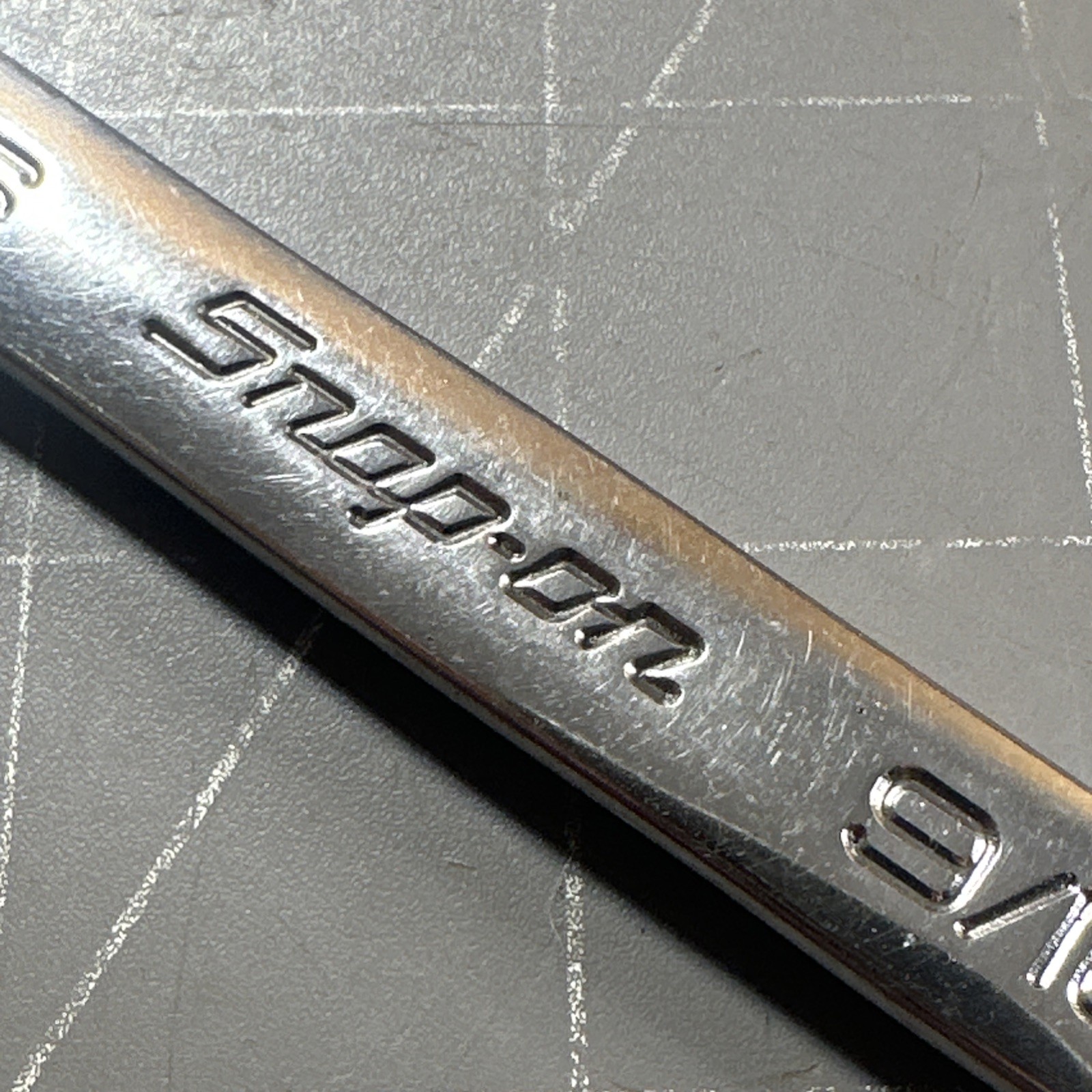 Snap on Tools 9/16″ Inch Short Combination Wrench SAE OEX180B USA