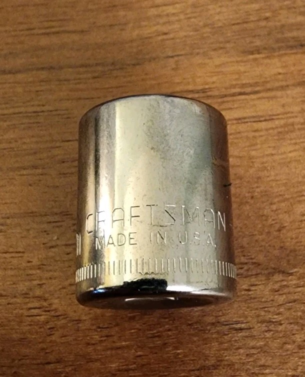 Craftsman USA 13mm Socket 6 Point 1/4″ Drive Inverted G 43514