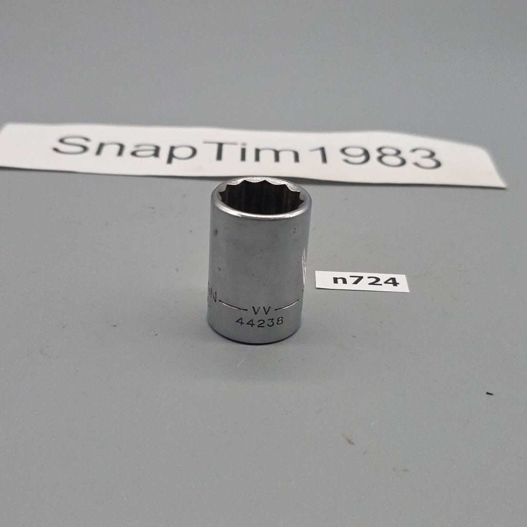 Craftsman Tools 19mm Socket 12 Point 1/2″ Drive VV 44238 USA