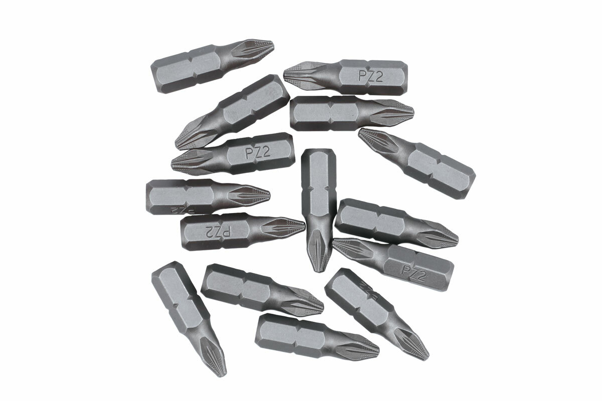 Laser 8279 15 Piece Pz2 Non Slip Cubic Tip