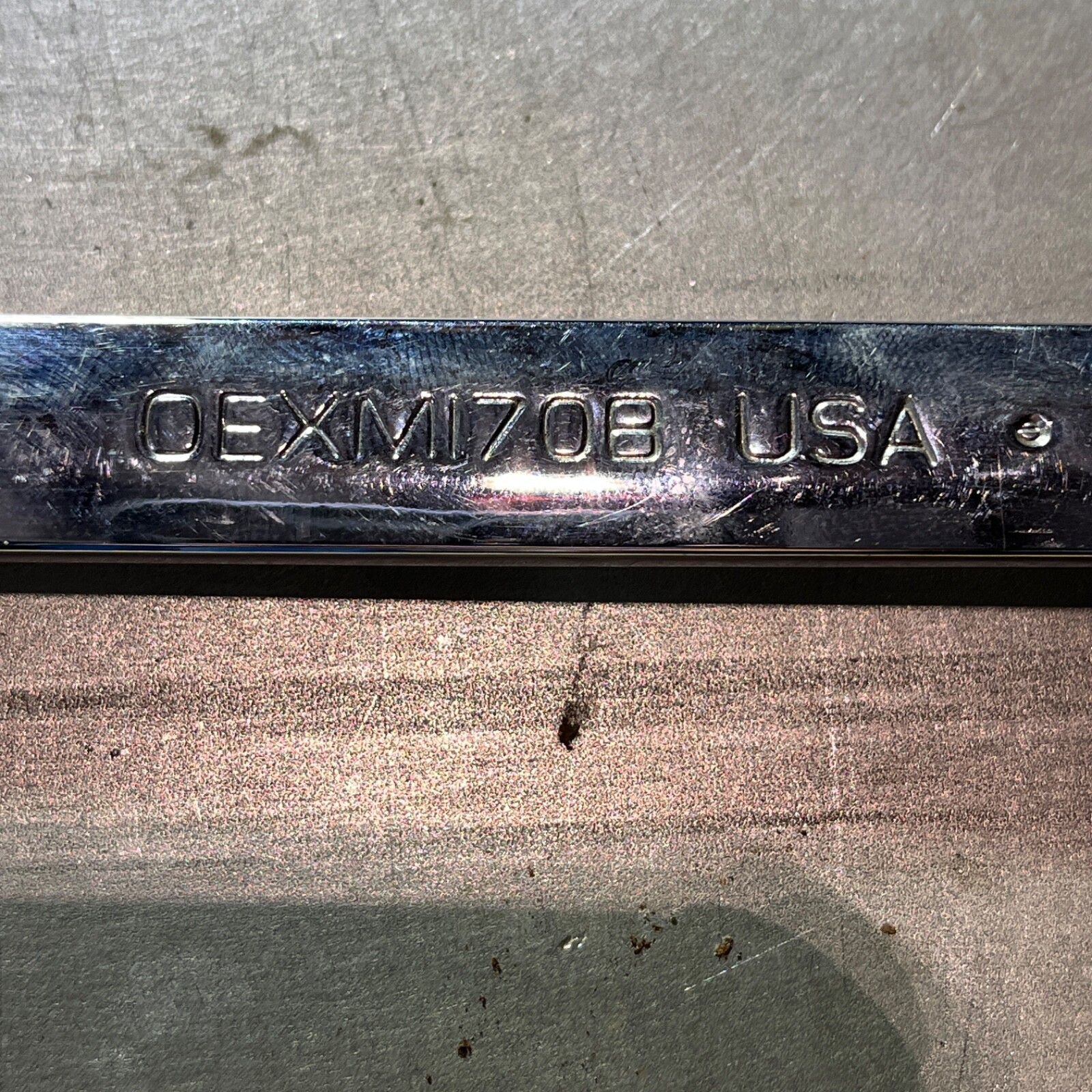 Snap-on OEXM170B Metric 17mm Combination Wrench USA Chrome