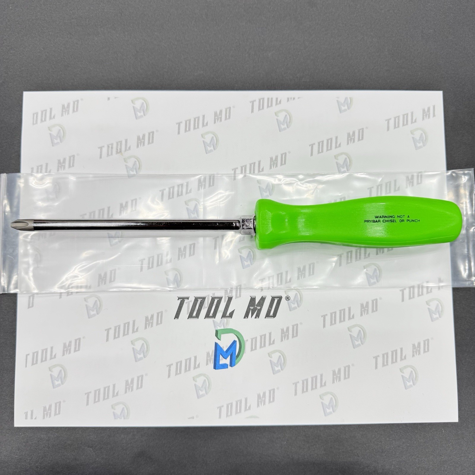 Snap-on Tools USA NEW GREEN #3 Phillips Hard Handle Screwdriver SDDP63IRAG