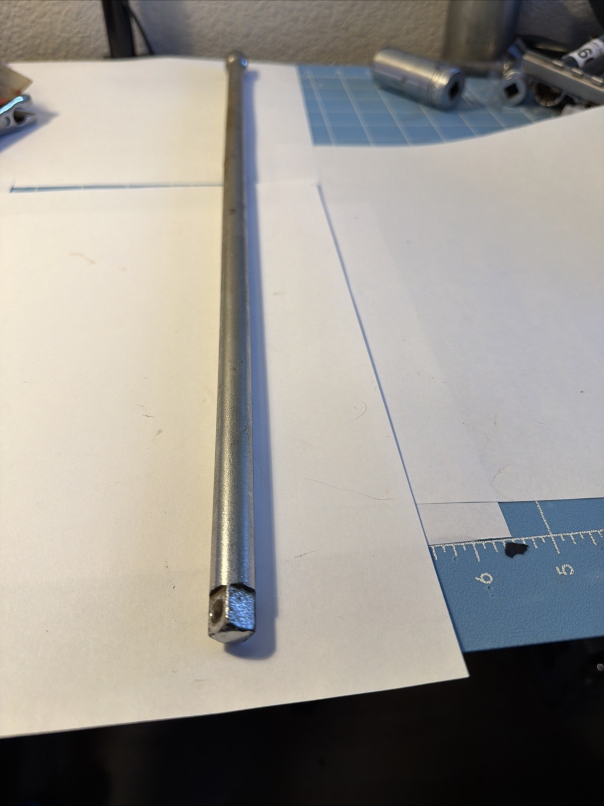 SK Professional Tools 45163 3/8″ Drive 18″ Long Polish Chrome Extension