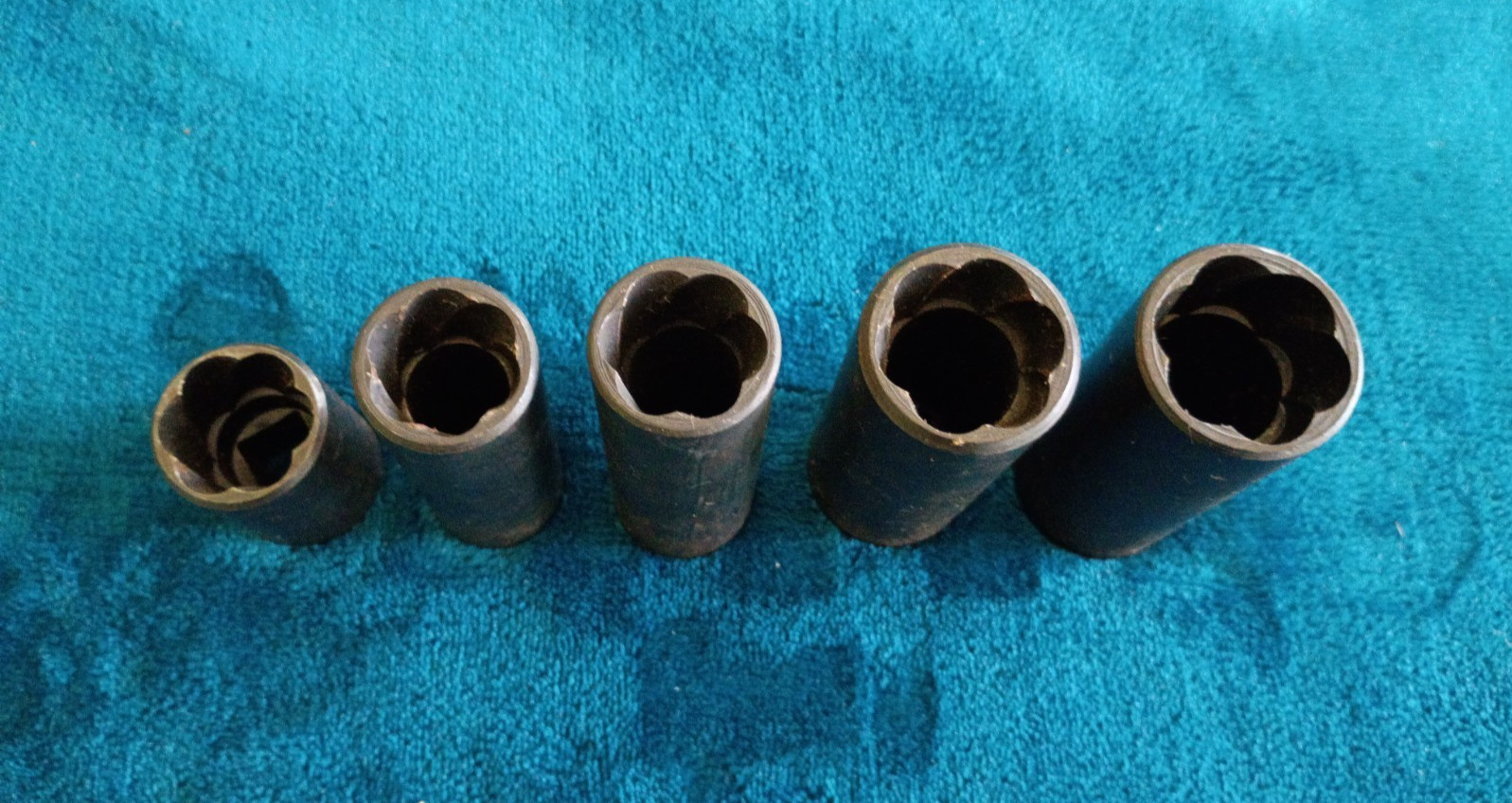 BLUE-POINT TOOLS 1/2″ DRIVE DEEP TWIST IMPACT SAE SOCKET SET 5pc.