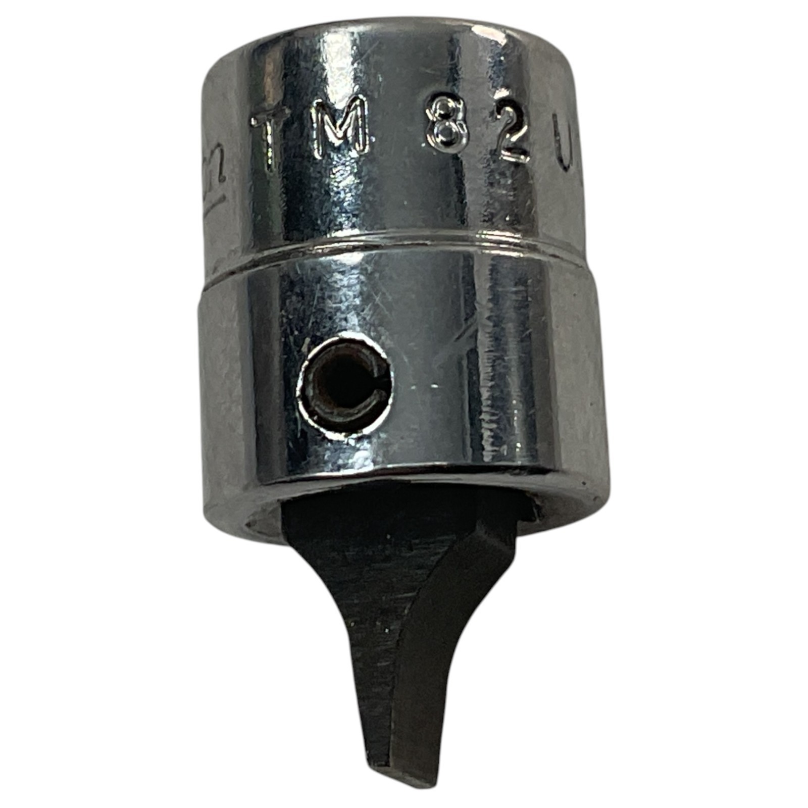 Snap-on Screwdriver Bit Socket Flat Tip 1/4″ Drive TM82 Sold As Pictured Mech