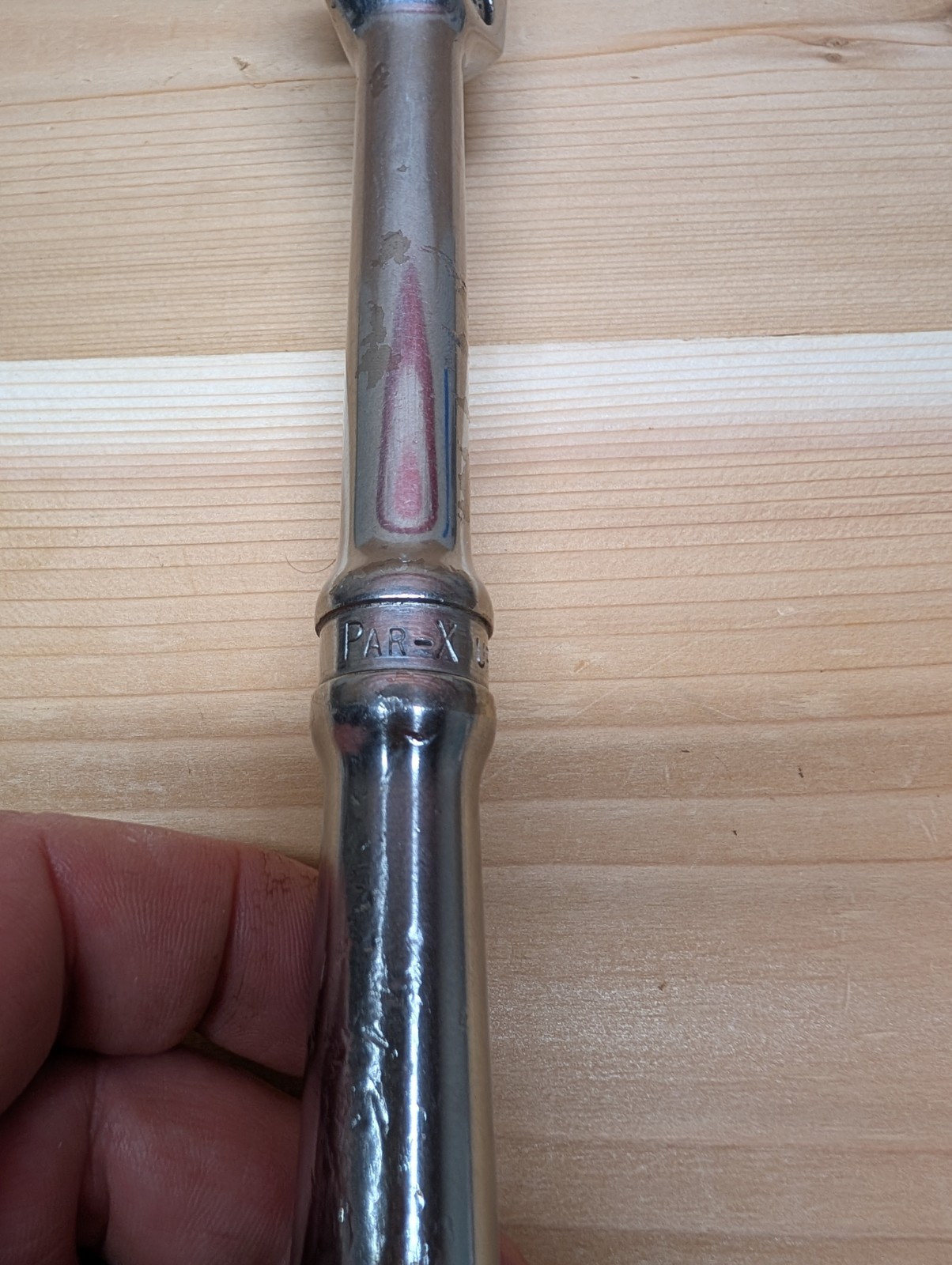 Par-X by Snap-on UR71 1/2″ Drive Ratchet USA Chrome 10″ long – Missing Switch