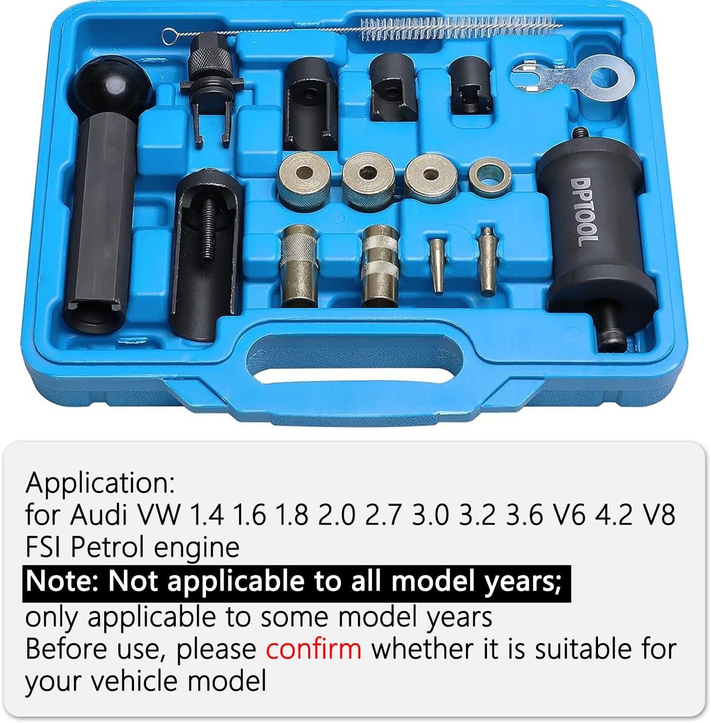 Fuel Injector Puller Set for Audi VW 1.4 1.6 1.8 2.0 2.7 3.0 3.2 3.6 V6 V8