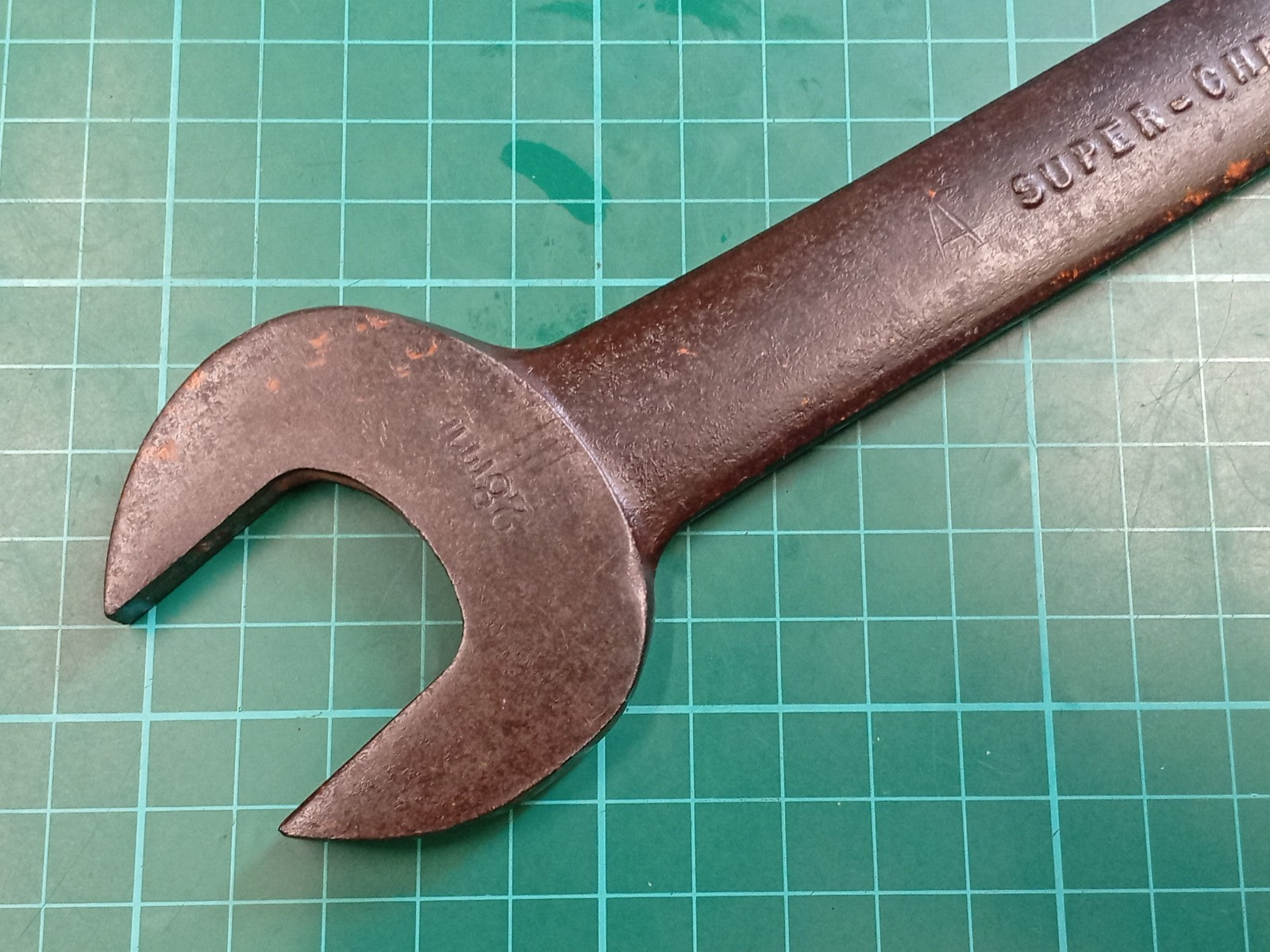 Vintage MATADOR, Super-Chrom 25mm x 28mm Open Ended Spanner