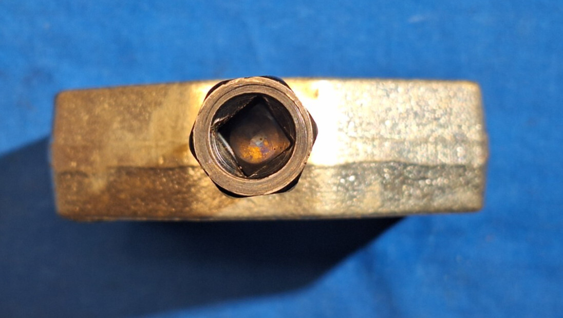 Pitman arm puller pressure screw takes 3/8″ drive VG Cond