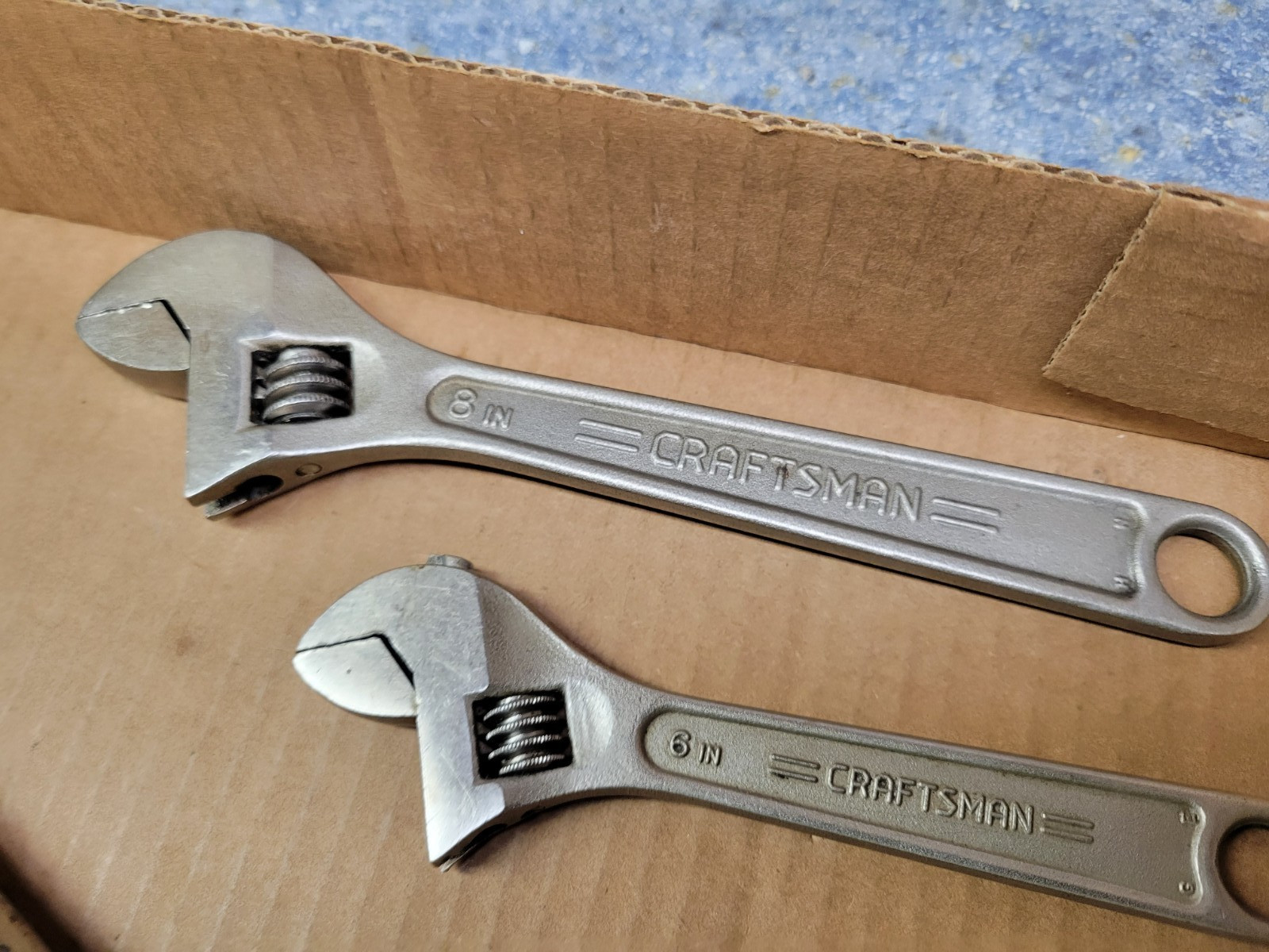 Craftsman 6-Piece Adjustable Wrench Set 4″+ 6″ + 8″ + 10″ + 12″ + 16″