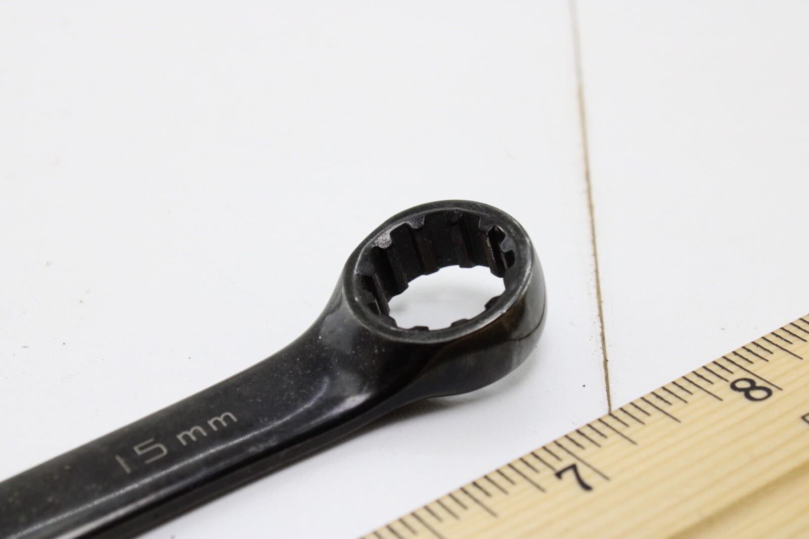 GEARWRENCH K 15 mm 12 Point Non-Ratcheting Black Chrome Combination Wrench