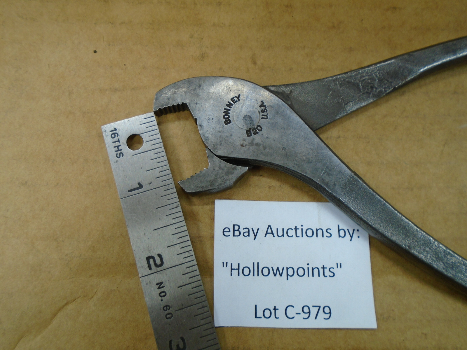 Bonney USA B20 Battery Terminal Pliers 8″ Long C979