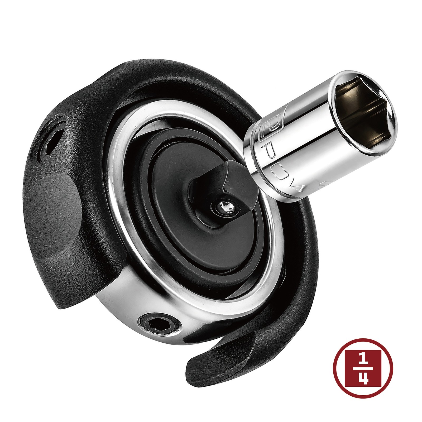 Powerbuilt 1/4-Inch Drive Universal Palm Ratchet – 642927