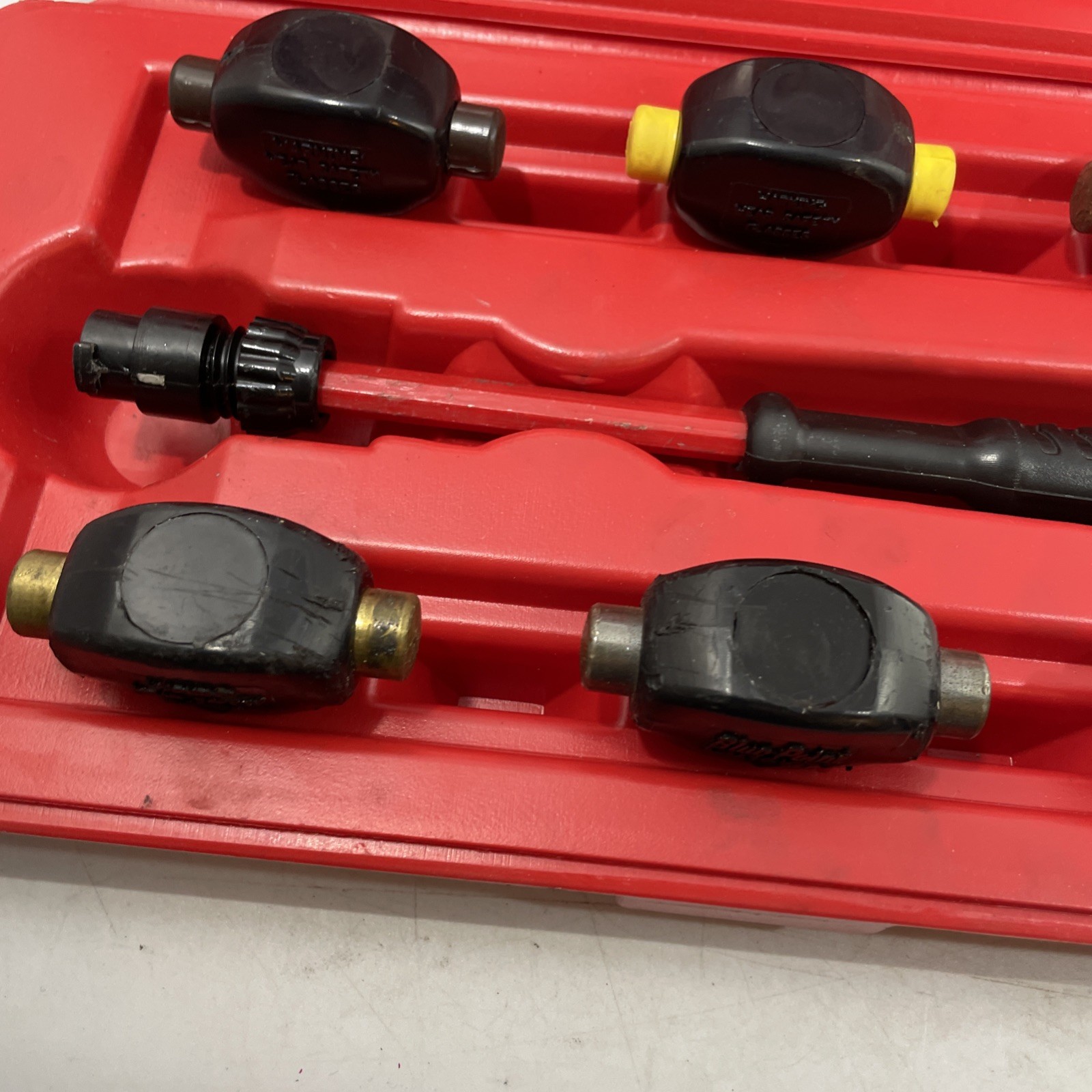 Blue Point HM16KT 7 Piece Micro Strike Changeable Head Mallet Set W/Case