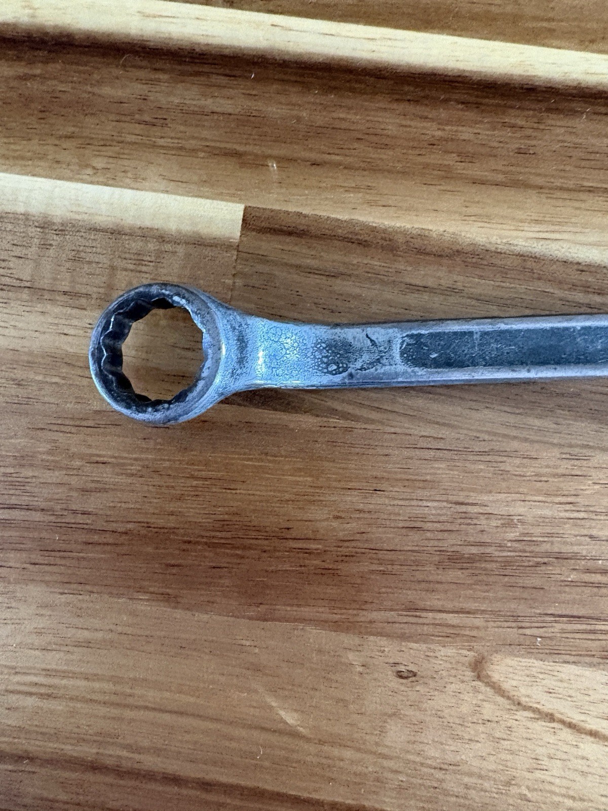 Offset Double Box Wrench, 1/2″ X 9/16″ 12Pt Forged In USA