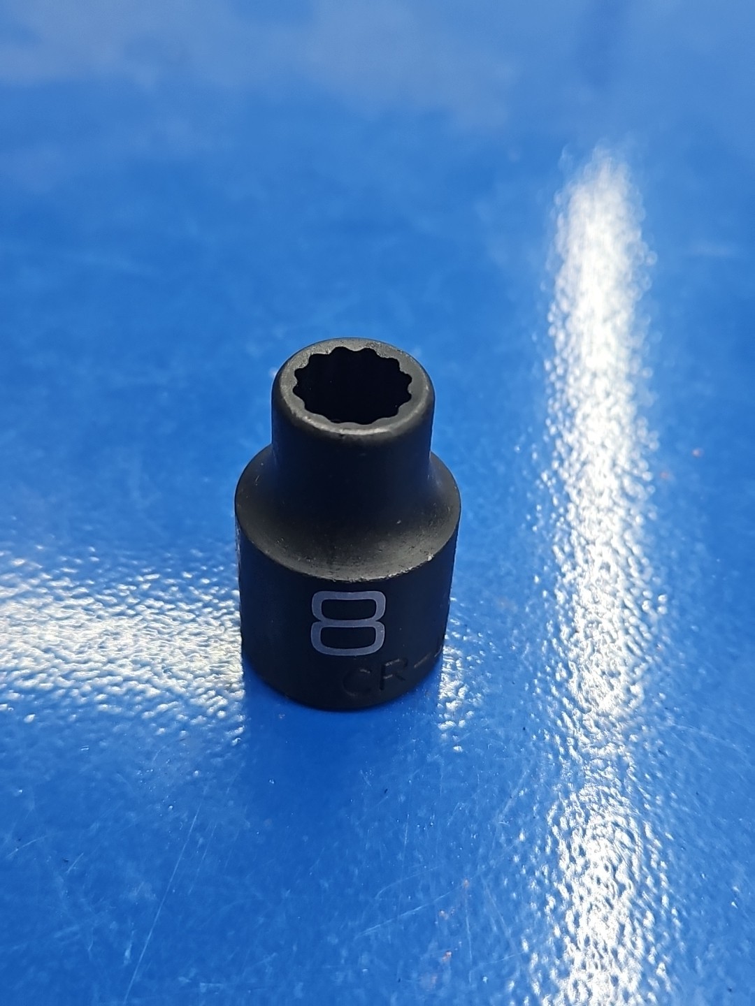 MATCO TOOLS «ADV» BP8M2V, 3/8″ DRIVE, 8MM. IMPACT SOCKET, SHALLOW, 12 POINT.