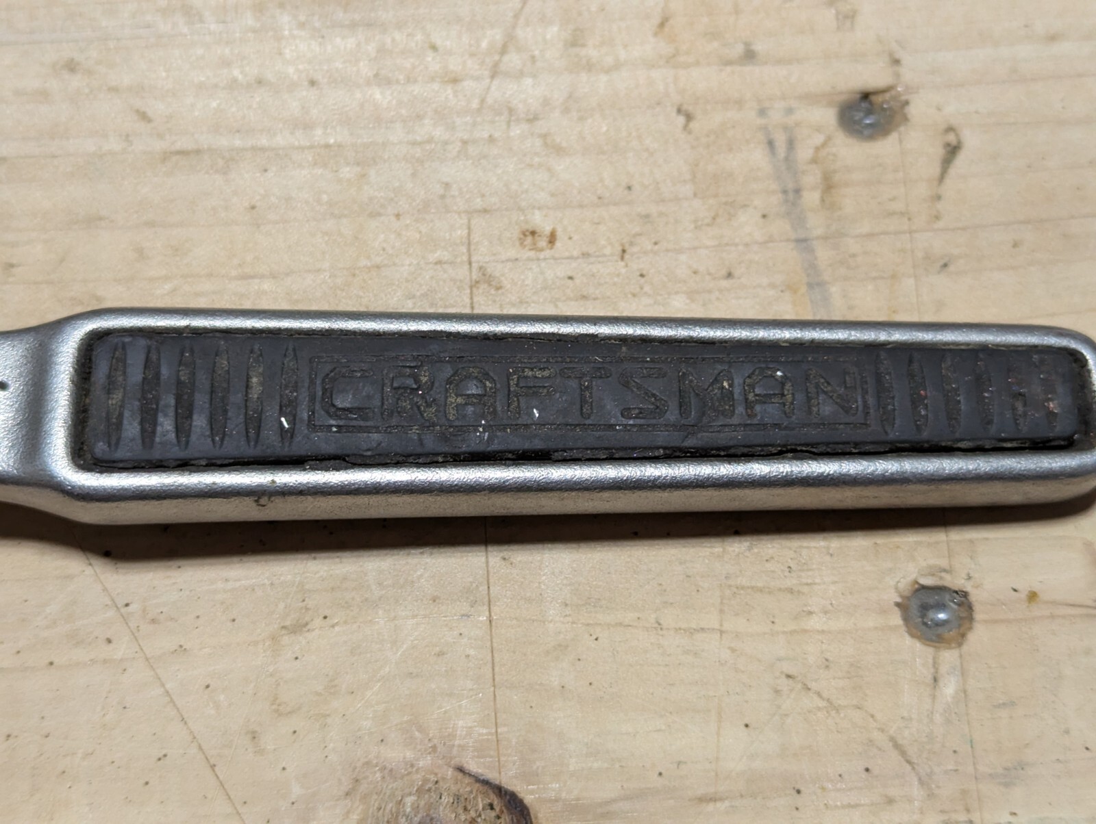 Vintage Craftsman 1/2″ Drive Stainless Steel 43763 Ratchet Socket Wrench Tool