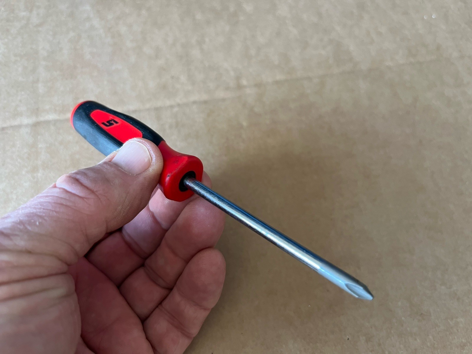 SNAP ON SCREWDRIVER PHILLIPS MINI TIP NO1 SGDP301B CLASSIC RED NEW PREMIUM TOOL