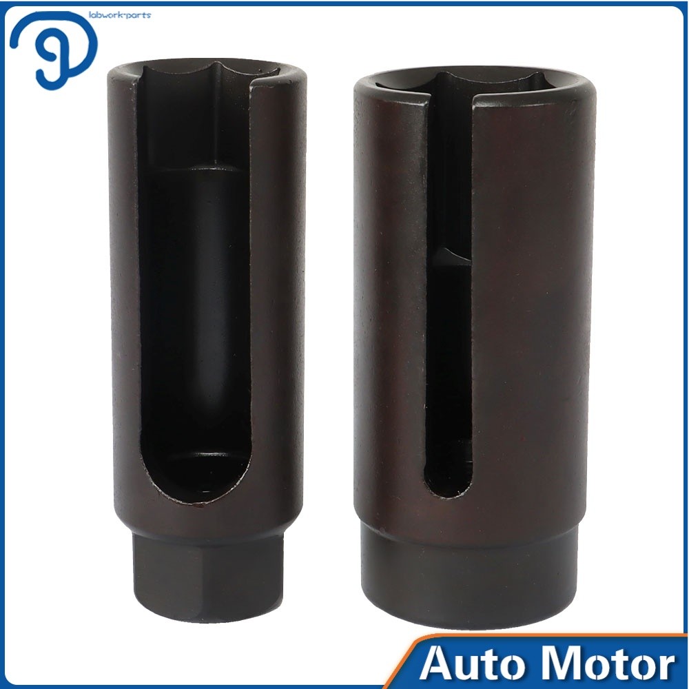 1/2″ 3/8″ 7/8″ Oxygen Sensor Socket Wrench 22mm 27mm 29mm Auto Repair Tool 7/Set