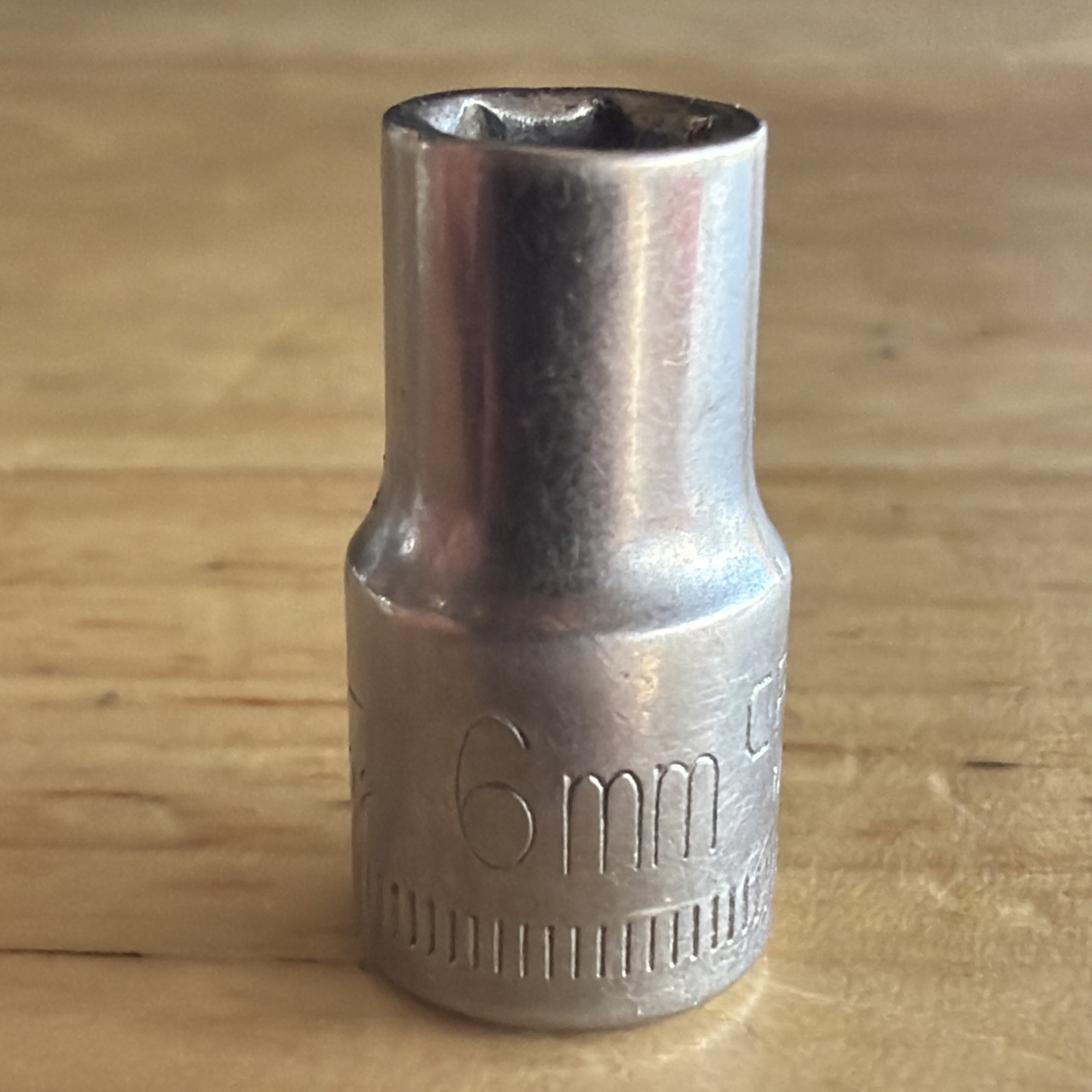 Craftsman 6mm Shallow Socket 1/4″ Drive 6 Point Inverted G Series 43502 USA