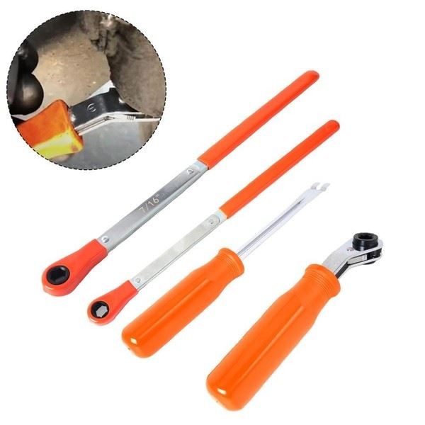 Automatic Slack Adjuster Tool Kit 4 Pcs for Truck Brake System Maintenance