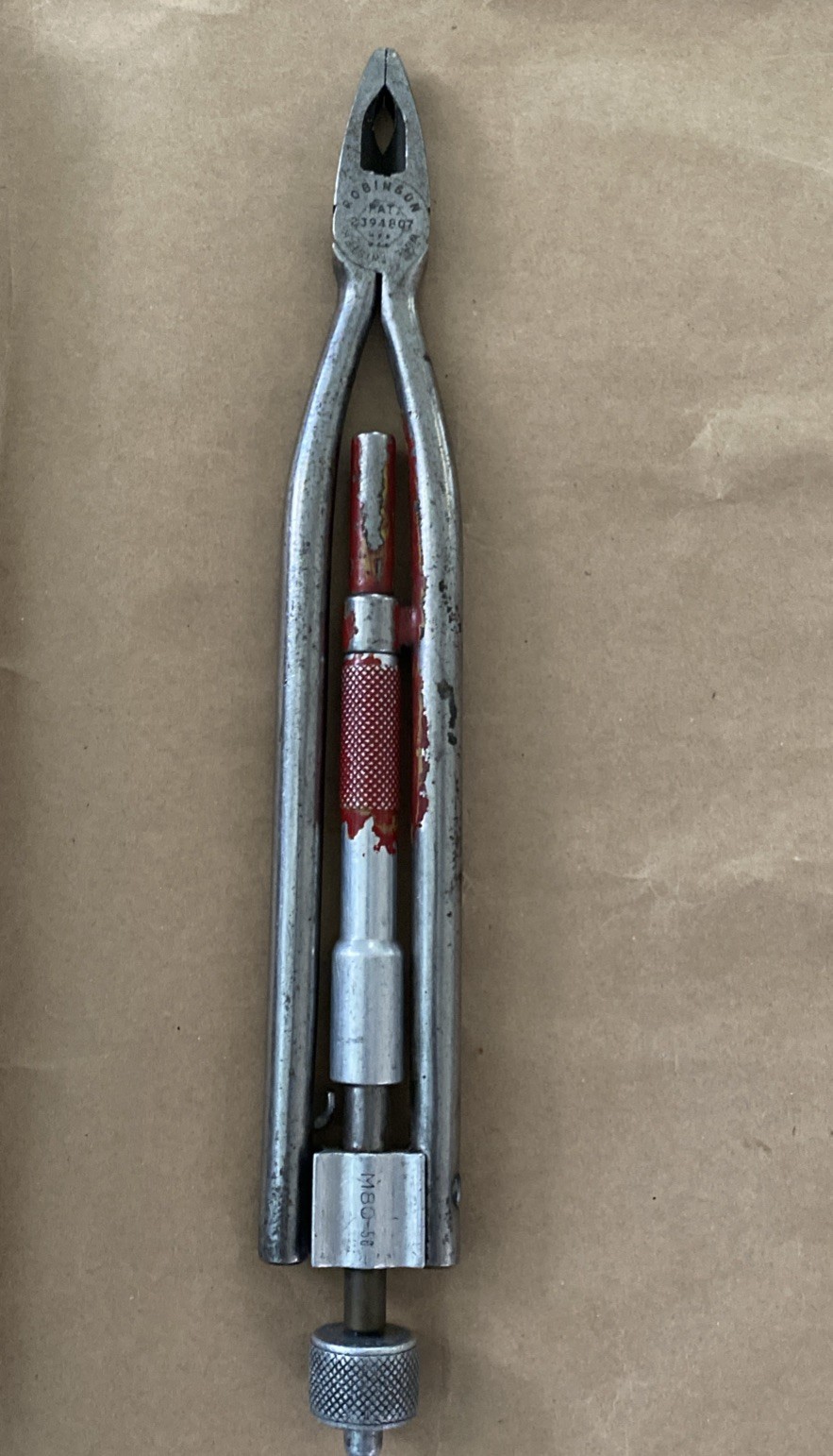 Vintage Robinson M-80 Wire Twister Safety Wire Pliers