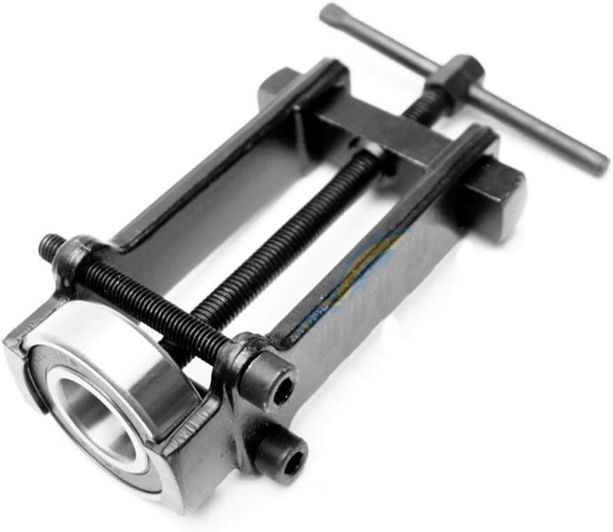 2-Jaw Bearing Gear Puller, 17-38mm, Adjustable Arms, Detachable Crossbar