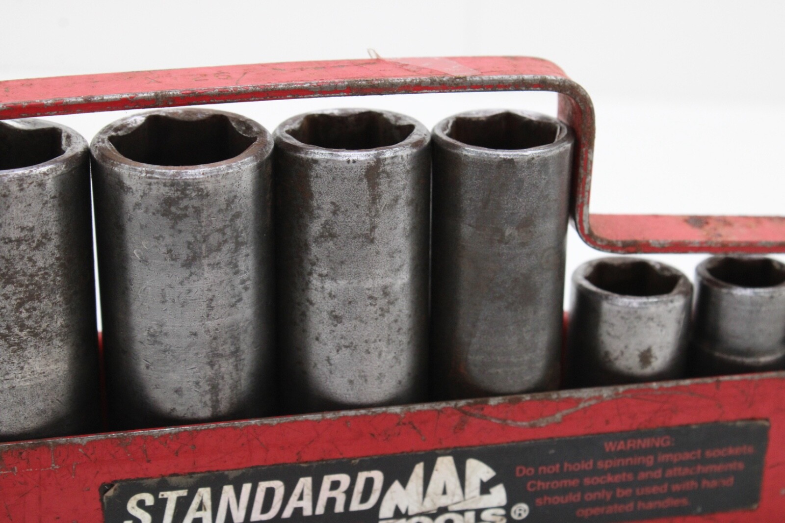 MAC Tools XP6 Series 3/8″-3/4″ 3/8″ Drive 7-Piece 6-Point Impact Socket Set USA