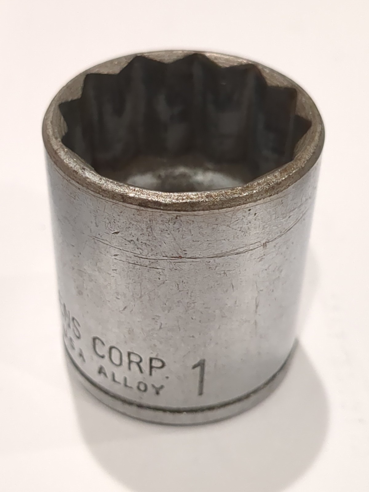 Penens Corp. 1/2″ Drive 1″ Socket SAE 12 Point # 1632 USA