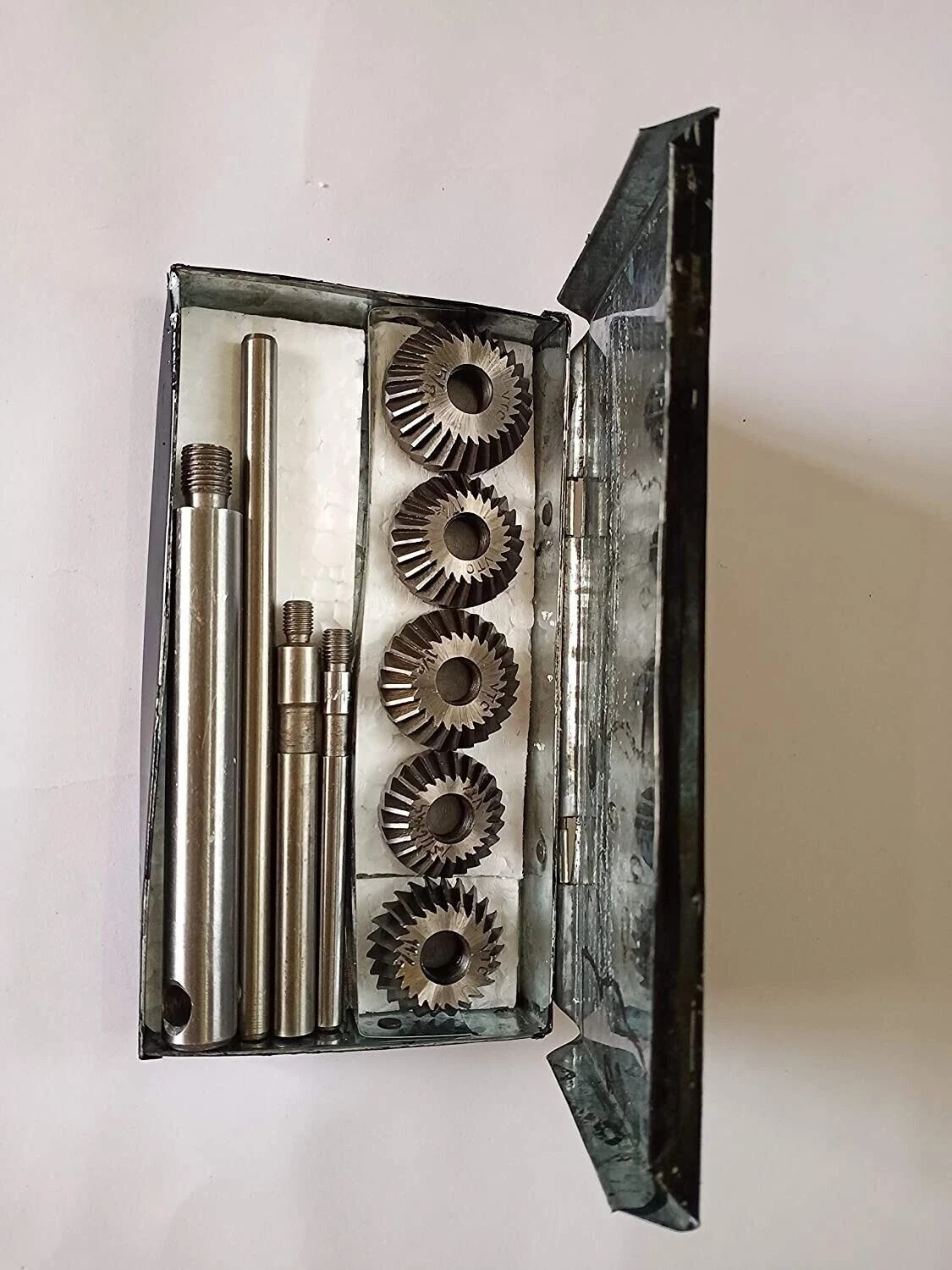 5 Piece Valve Seat Face Cutter Set Of 5 Pcs Carbon Steel Kit Vintage Car Bike