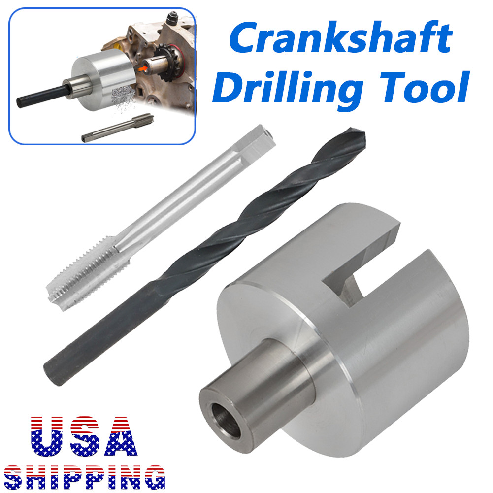 US Crankshaft Drilling Fixture Balancer Bolt Tool For Chevy GMC 248 270 302 250