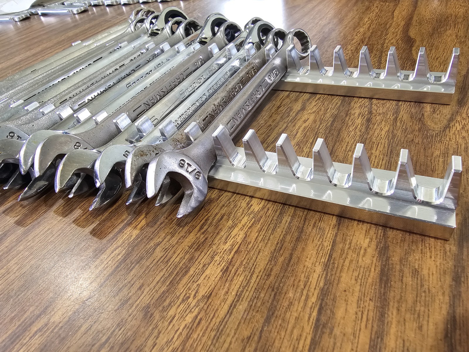 Tool Box Billet Aluminum Wrench Organizer (2pc)