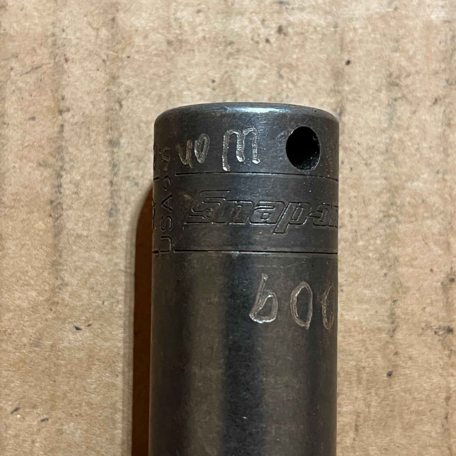 Snap-On SIMF220 3/8″ Drive 6-Point 11/16″ SAE Semi Deep Well Impact Socket – C