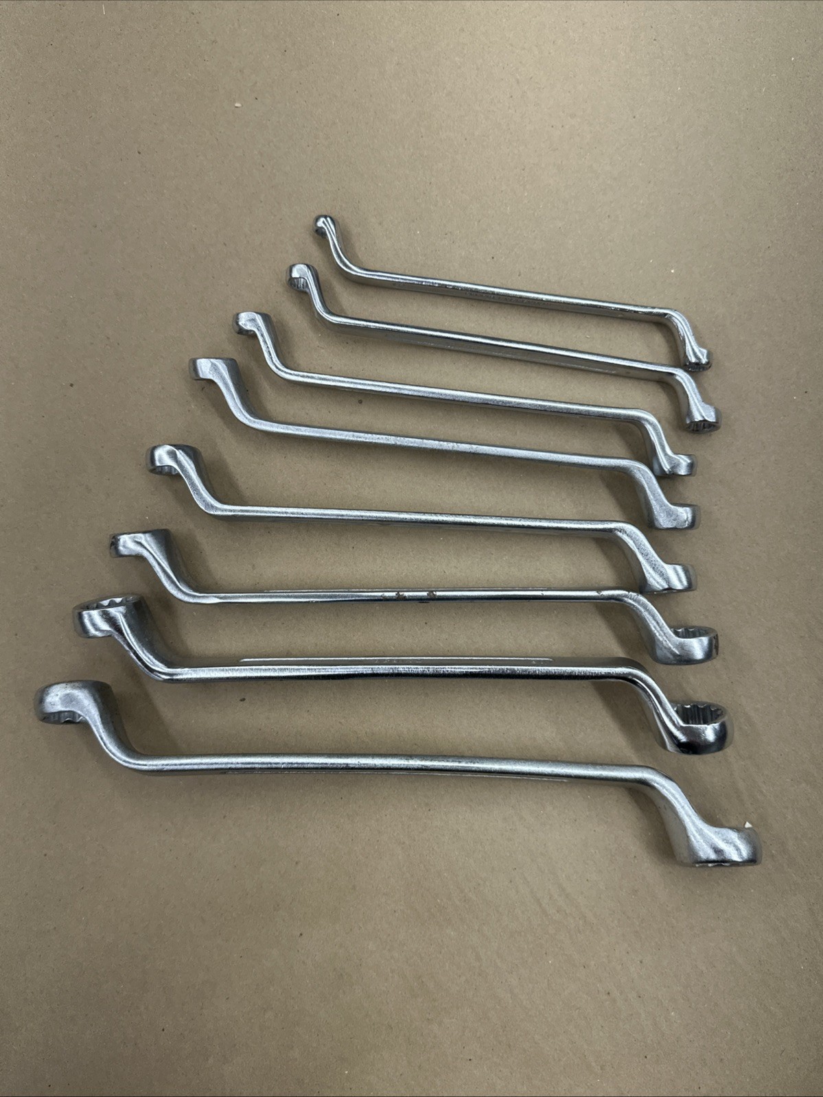 DIN 838 – 8 Piece Metric Offset Double Box Wrench Set 6mm-22mm Germany