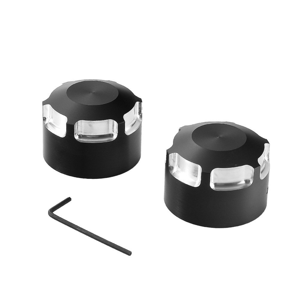 Black Silver Aluminum Rear Wheel Nut Cap for Bombardier For Spyder 2008 Present