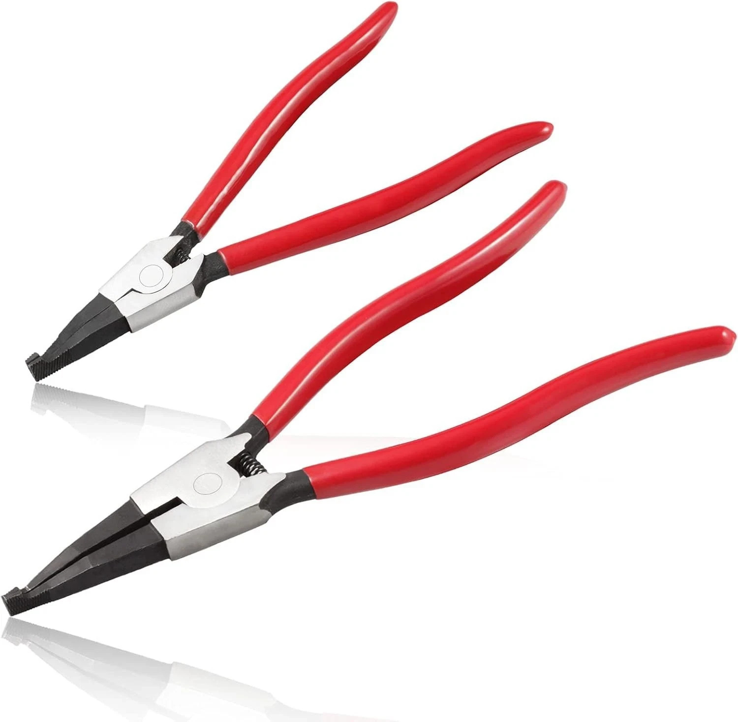 Flat Snap Ring Pliers Set – Heavy Duty, Reverse, Circlip, Transmission Use
